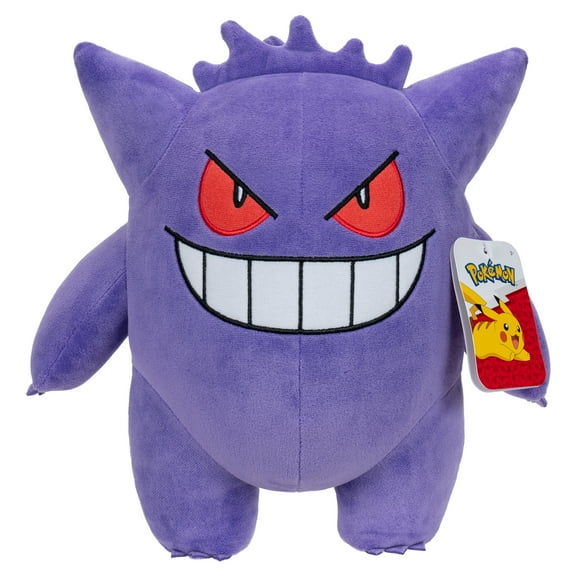 Pokemon Gengar Plush - 12-Inch Soft Plush with Authentic Details