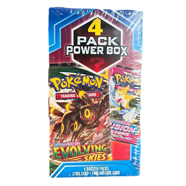 Pokemon 4 Pack Mystery Power Box Walgreens Exclusive