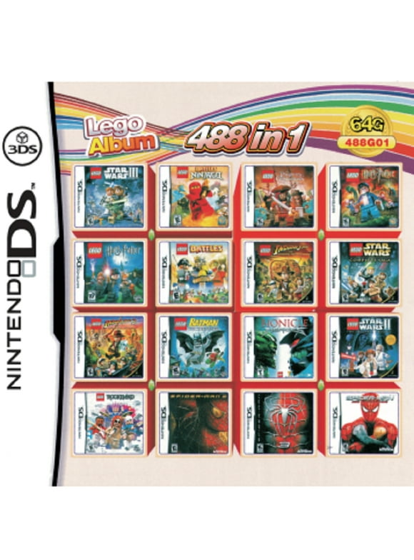 Pokemon 488 in 1 Version for Nintendo DS NDS 3DS US Game Card