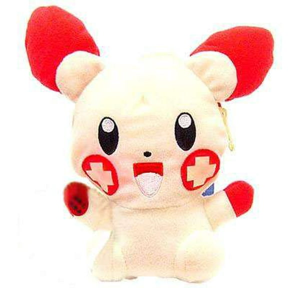 Pokemon 5 Inch Plusle Plush (Light Up Pouch)