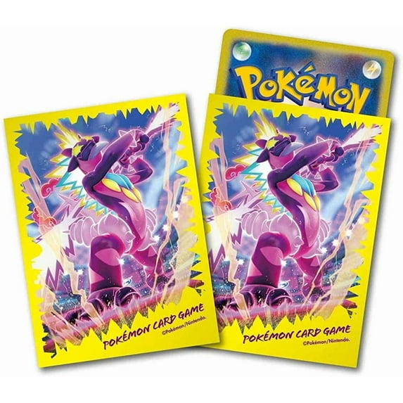 Pokemon 64ct Deck Shield Card Sleeves Pokemon Toxtricity Gigantamax Form