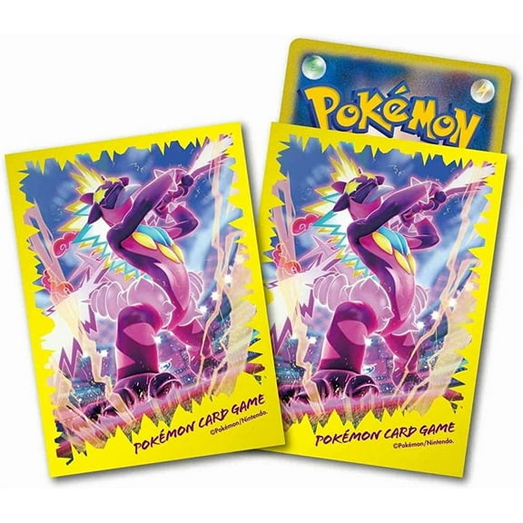 Pokemon 64ct Deck Shield Card Sleeves Pokemon Toxtricity Gigantamax Form