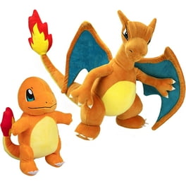 Pokemon 10 Inch Charmander Interactive Plush Toy with Flame Action Lights Sounds Walmart