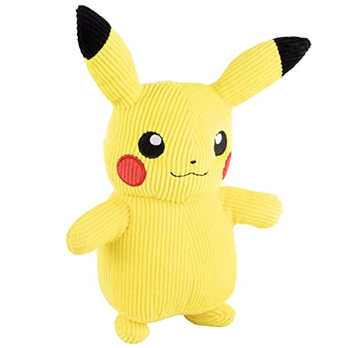 Pokemon 8" Corduroy Pikachu Plush Stuffed Animal Toy Limited Edition