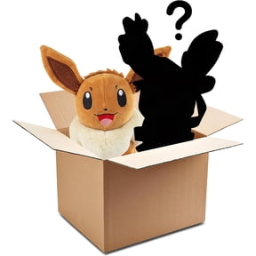 Pokemon 8" Eevee Evolution Plush Mystery Blind Box 2-Pack - Receive 1 Eevee & 1 Assorted Random Evolution Figure Toy - Officially Licensed - Gift for Kids, Boys, Girls 2+