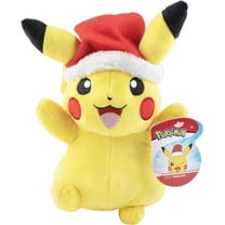 (2 pack) Pokemon 8" Pikachu Plush with Red Hat Accessory - Officially Licensed - Generation 1 - Stuffed Animal Toy Figure - Gift Kids, Boys, Girls - 2 