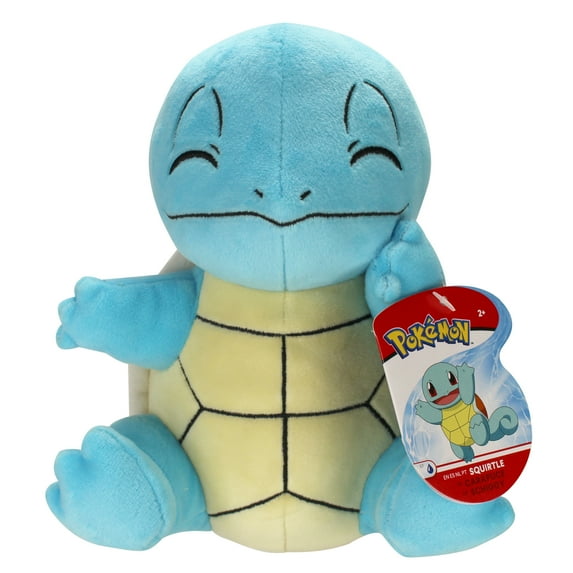 Pokemon 8" Kanto Squirtle Stuffed Plush Toy(Selections May Vary)
