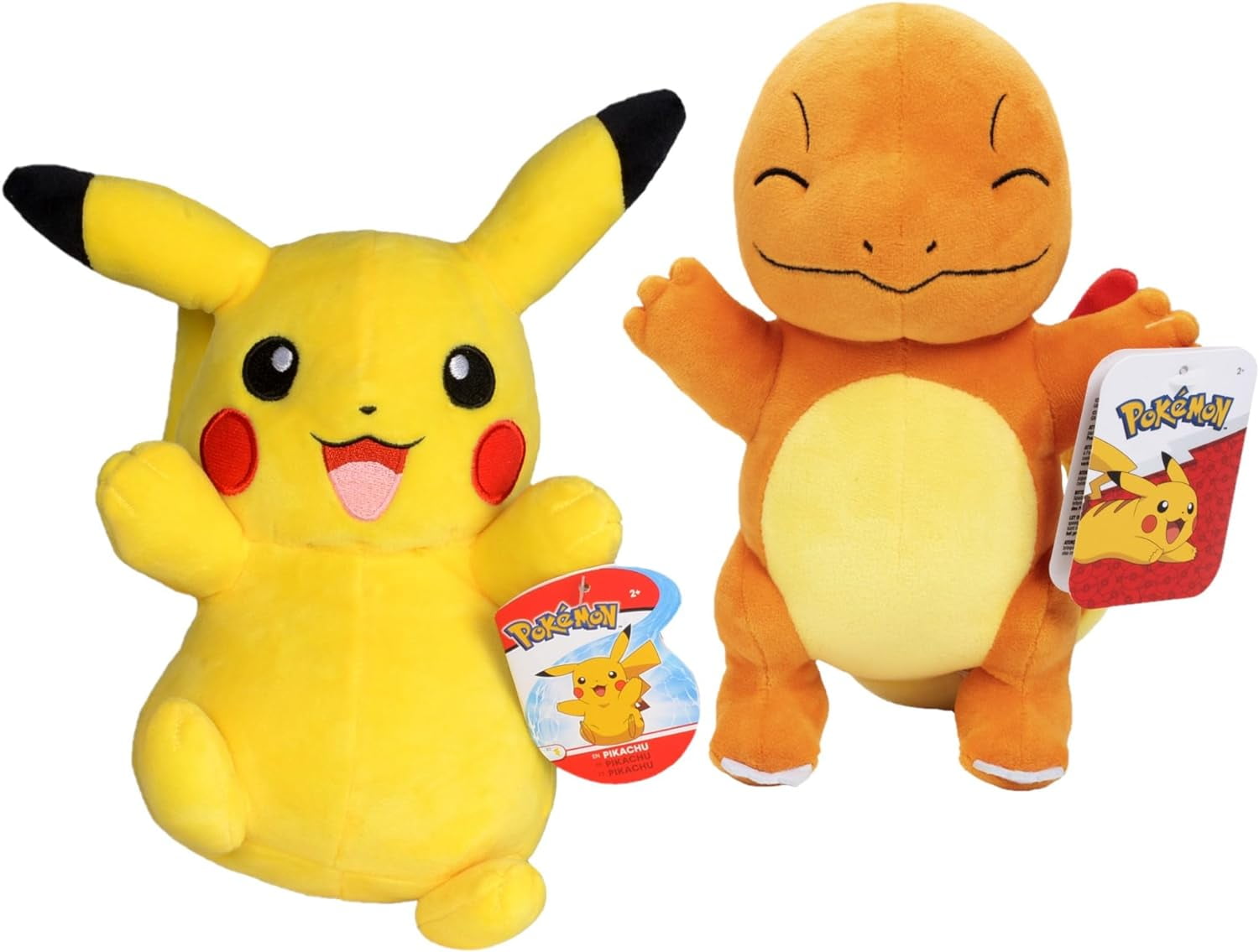 Pokemon Pikachu Charmander Plush 2-Pack Singapore Ubuy