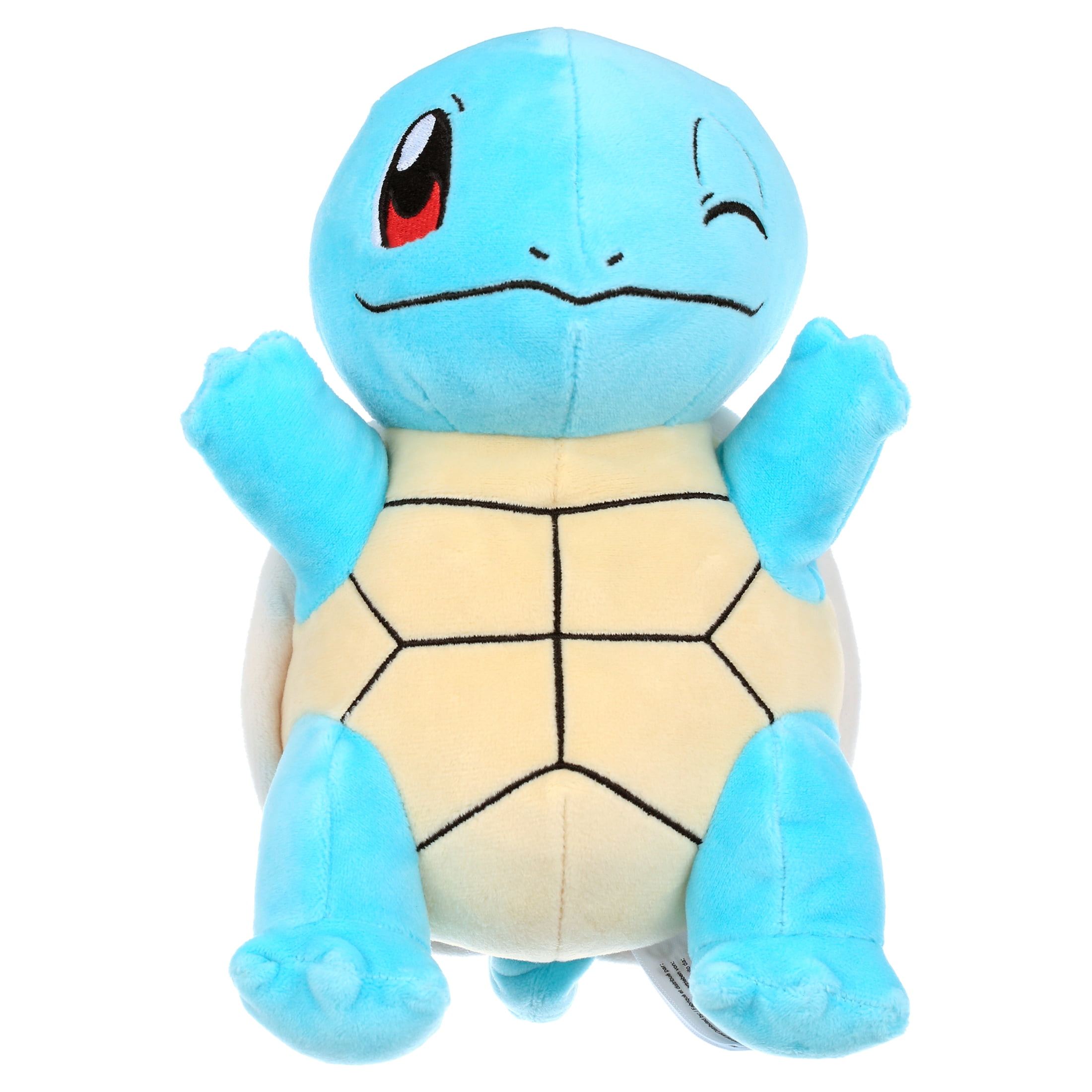 Pokemon 8" Squirtle Plush - Officially Licensed - Generation 1 Starter Figure - Quality Soft Stuffed Animal Toy - Gift for Kids, Boys, Girls - 2+