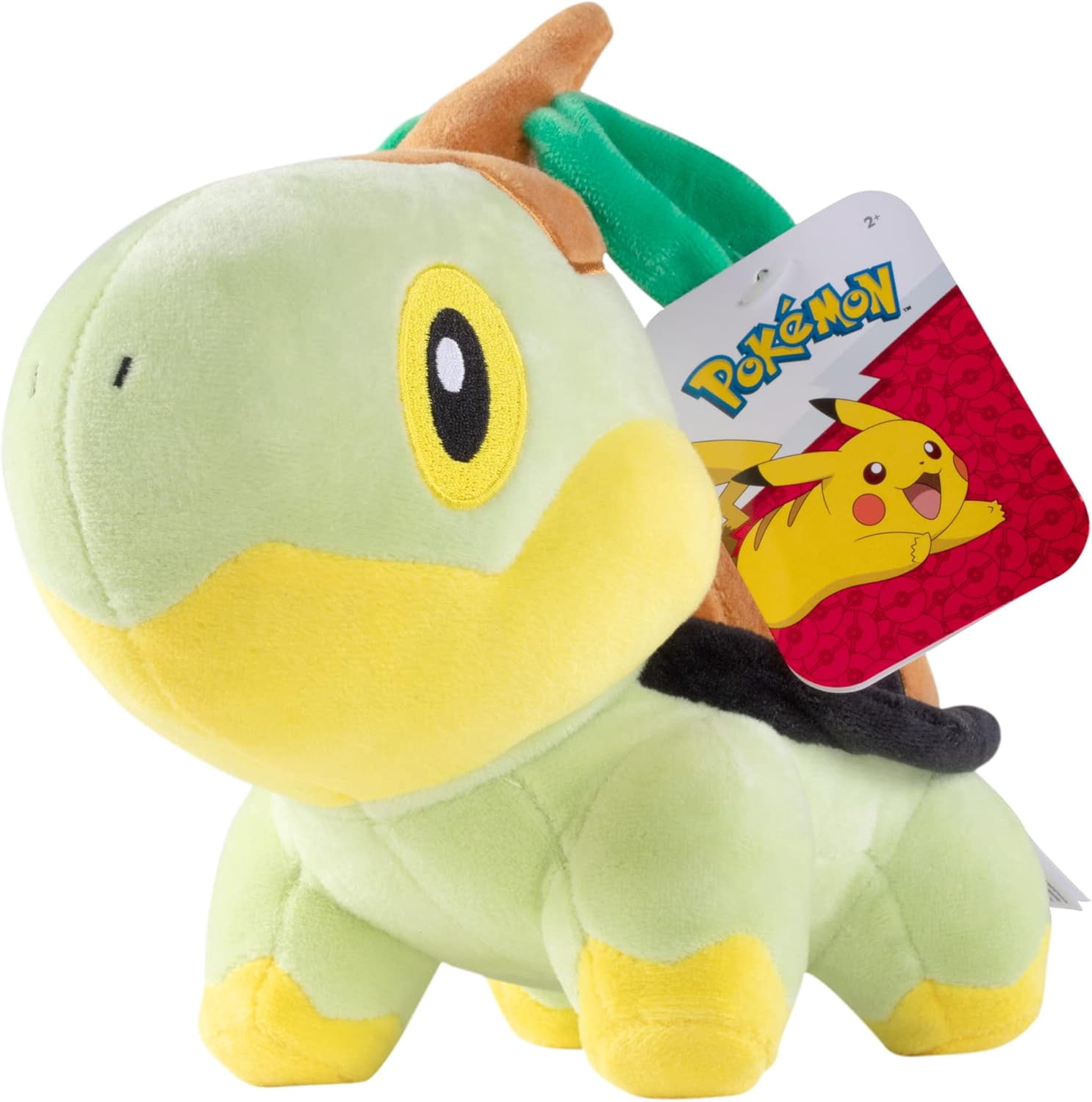 Pokemon 8" Turtwig Plush - Officially Licensed - Soft Stuffed Animal Toy - Diamond & Pearl Starter - Great Gift for Kids, Boys, Girls & Fans of Pokemon