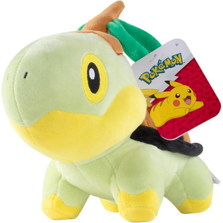 Pokemon 8" Turtwig Plush - Officially Licensed - Soft Stuffed Animal Toy - Diamond & Pearl Starter - Great Gift for Kids, Boys, Girls & Fans of Pokemon