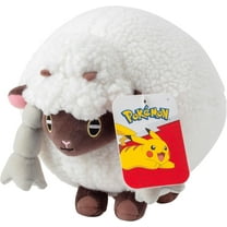 Pokemon 8" Wooloo Plush - Sword and Shield - Officially Licensed - Authentic Soft Stuffed Animal Toy Sheep Figure - Gift for Kids, Boys, Girls - 2 