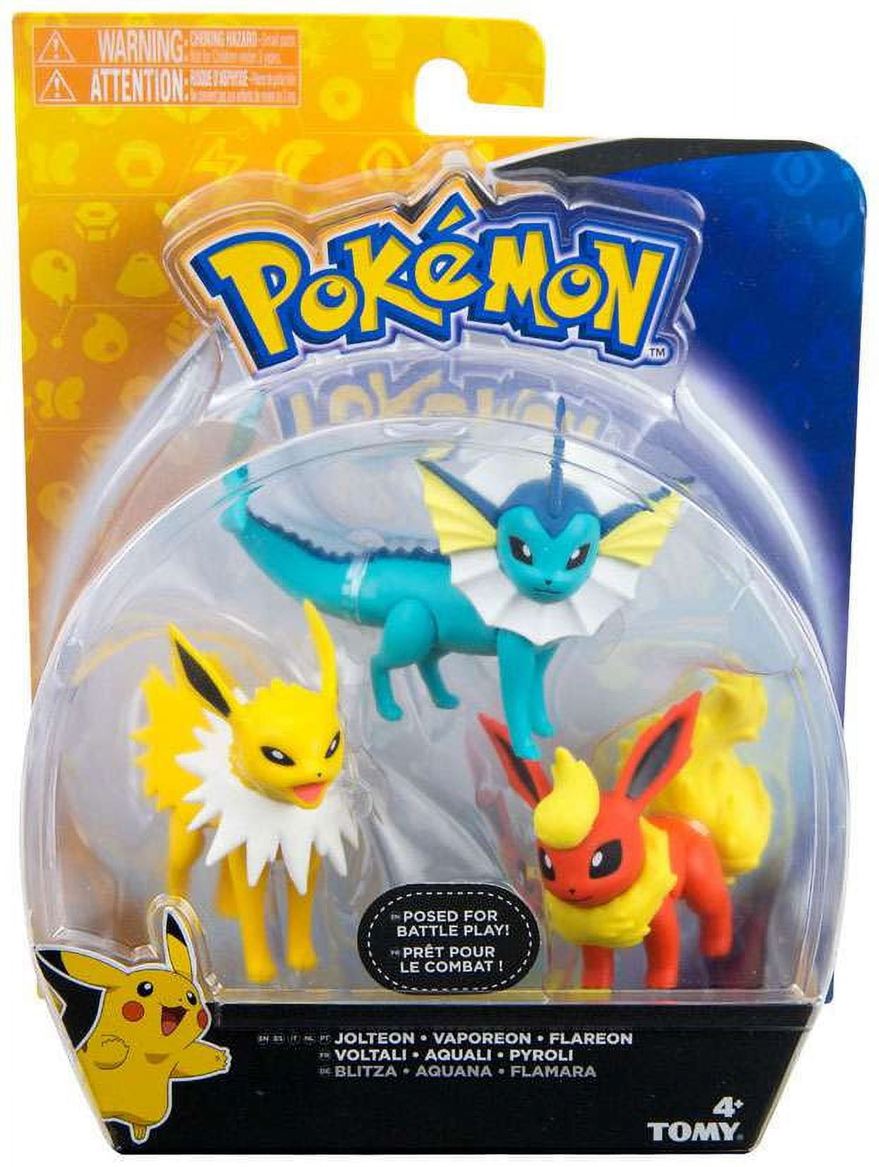 New Ditto Vaporeon Flareon Jolteon Pokemon Figure Collection