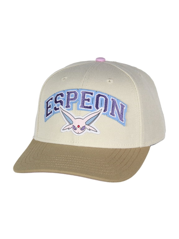 Pokemon Adult Embroidered Precurve Snapback Hat For Men and Women