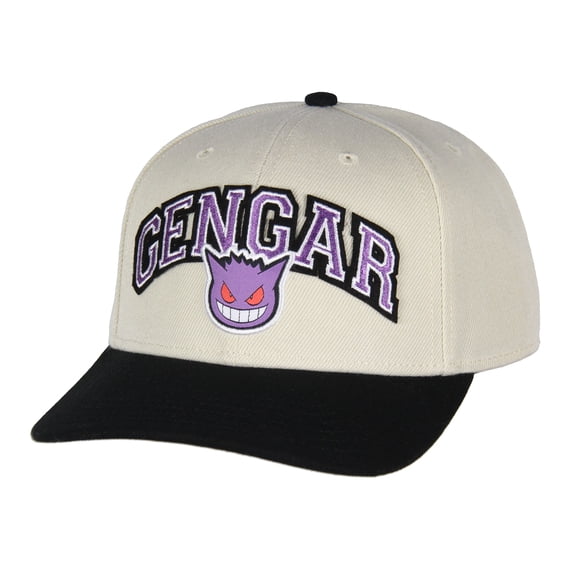 Pokemon Adult Embroidered Precurve Snapback Hat For Men and Women