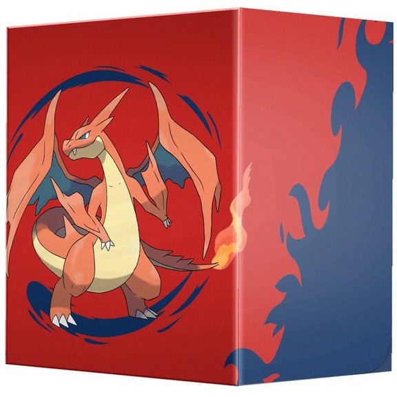 Ultra Pro Pokmon Mega Charizard Y 100+ Deck Box for Pokmon Trading Card Game  Holds 100 Double-Sleeved Standard Size Cards