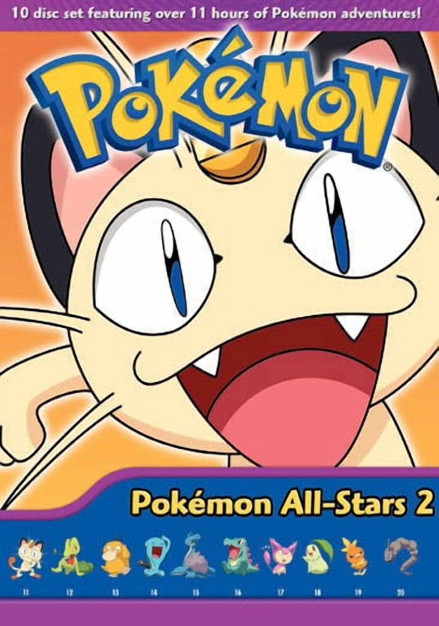 Pokemon: All Stars box set 2 (GFT/DVD) [DVD] - Walmart.com