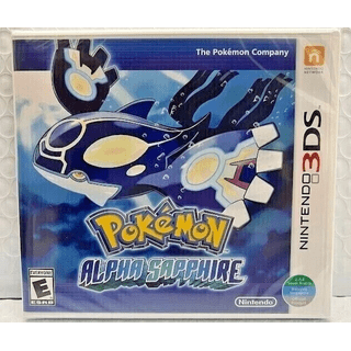 3DS★POKEMON ALPHA SAPPHIRE 海外版　北米版 Pokemon Alpha Sapphire (Nintendo 3DS) BRAND NEW / US Version