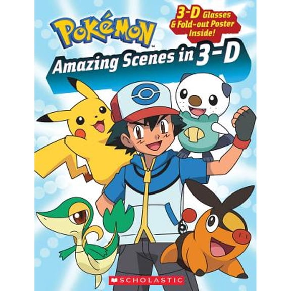 Pre-Owned Pokemon: Amazing Scenes in 3-D (Paperback) 0545417120 9780545417129