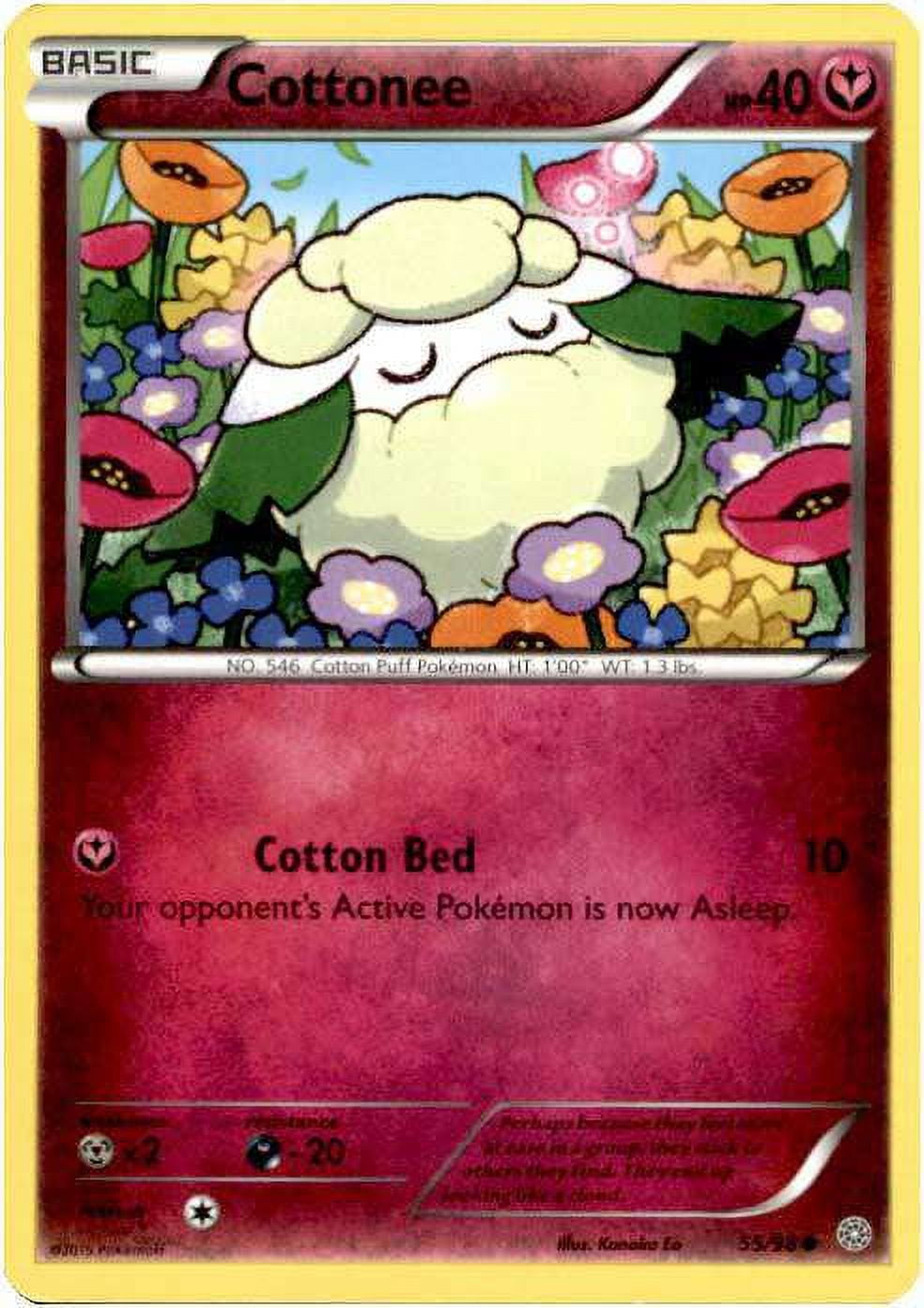 Pokemon Ancient Origins Cottonee #55 - Walmart.com