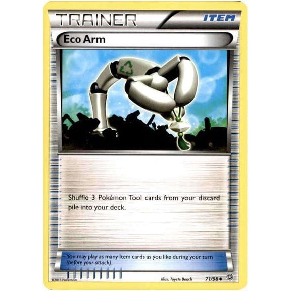Pokemon Ancient Origins Eco Arm #71