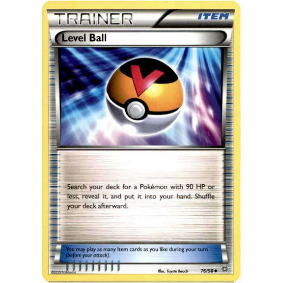 Pokemon Ancient Origins Level Ball #76