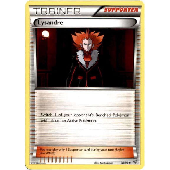 Pokemon Ancient Origins Lysandre #78