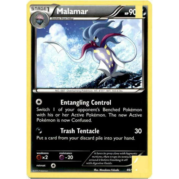 Pokemon Ancient Origins Malamar #46