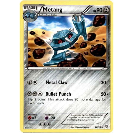Pokemon Ancient Origins Metang #48