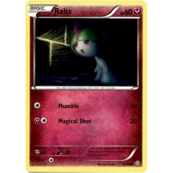 Pokemon Ancient Origins Ralts #52