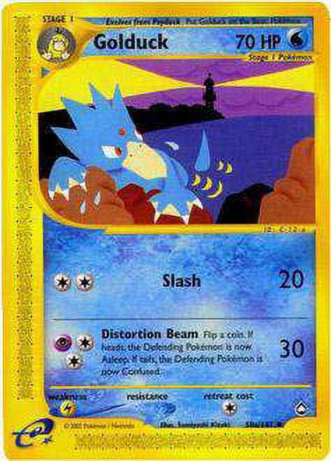 golduck pokemon card value - Sun & Moon - Team Up - Water Water Golduck Trading Cards: Values, Rookies