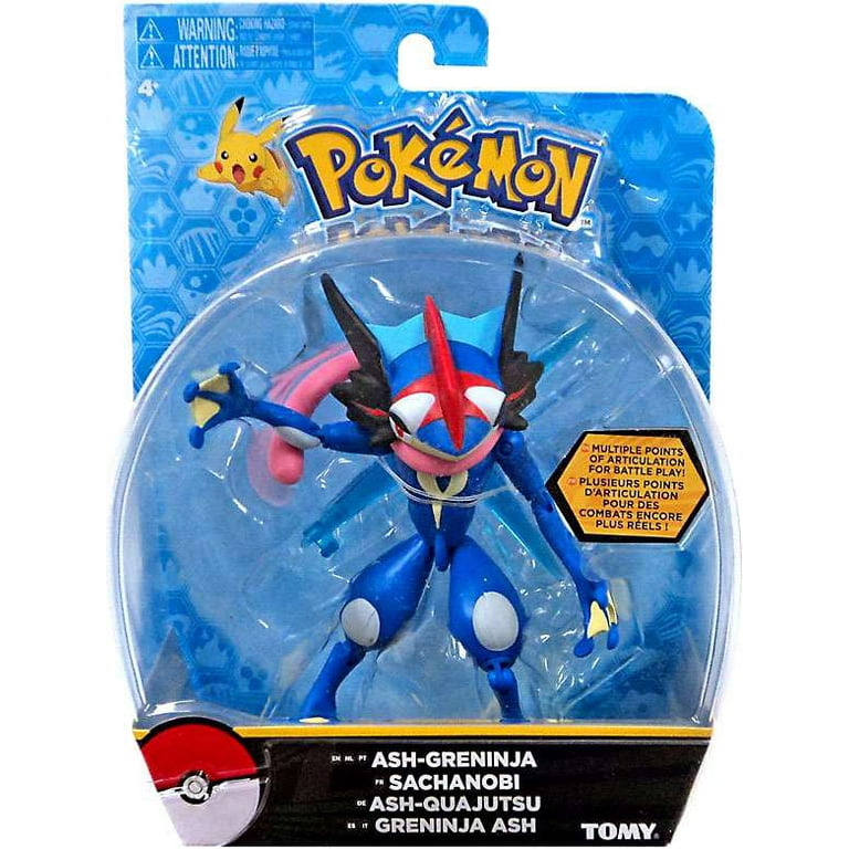 Pokemon Ash-Greninja Action Figure - Walmart.com