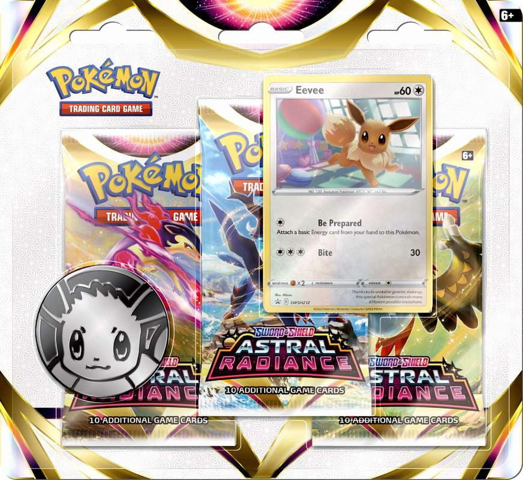 Pokemon Card Eevee Evolution