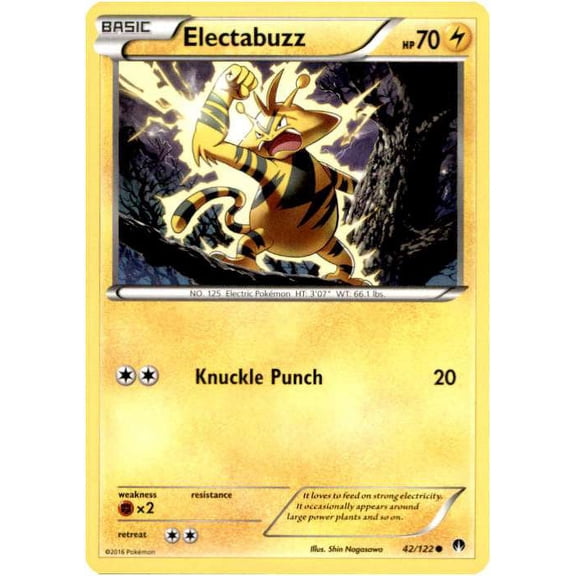 Pokemon BREAKpoint Electabuzz #42