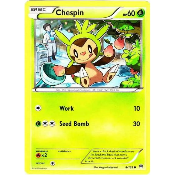 Pokemon BREAKthrough Chespin #8