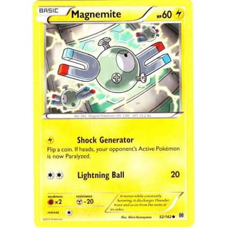 2016 magnemite pokemon card Pokmon TCG 2016 Magnemite 37/108 2016 Electric type 2 Random Cards  Included!
