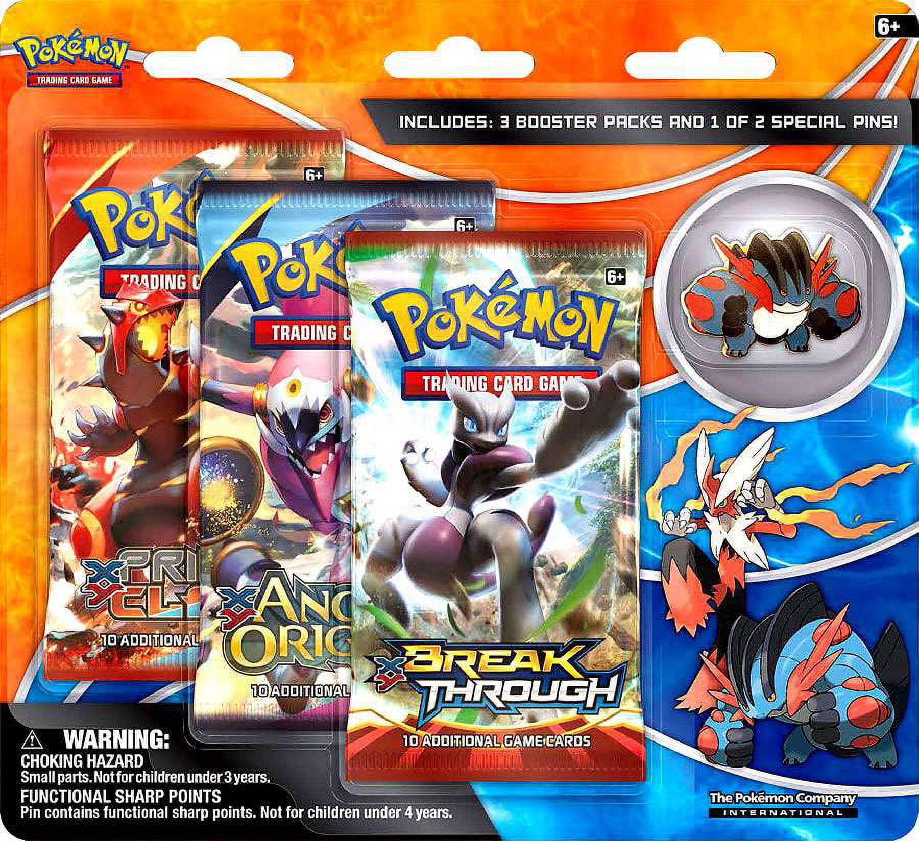 Pokemon BREAKthrough Mega Swampert Pin Pack Jamaica | Ubuy
