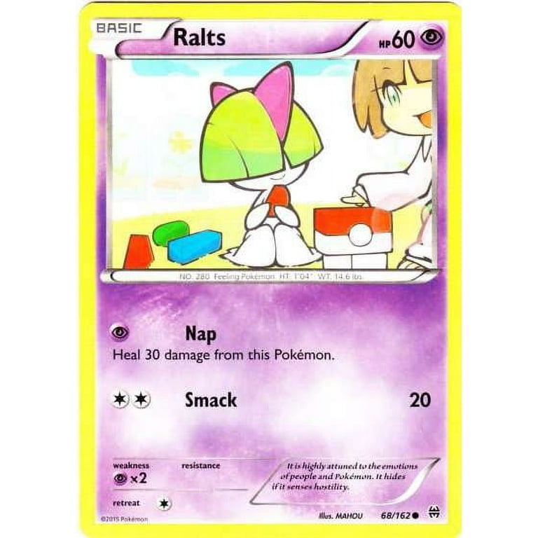 Pokemon BREAKthrough Ralts #68 - Walmart.com