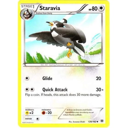 Pokemon BREAKthrough Staravia #126
