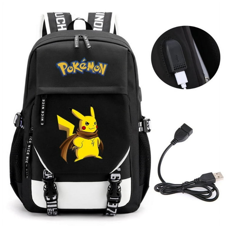 Pokemon Backpacks for Kids Game Cartoon Lightweight Durable Bookbag Casual Daypacks Travel Bag for Boys Girls Walmart