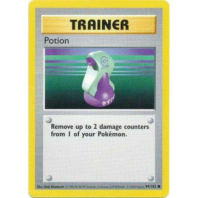 Pokemon Base Set Common Potion #94 (Shadowless) - Walmart.com