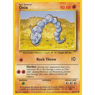 Onix Pokemon Cards