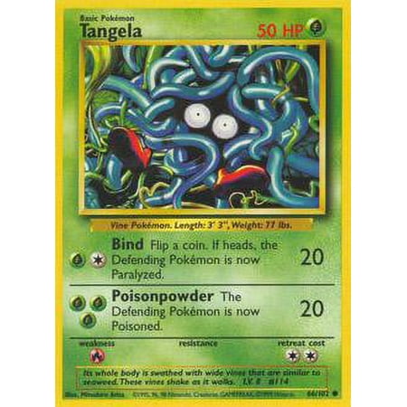 Pokemon Base Set Tangela #66