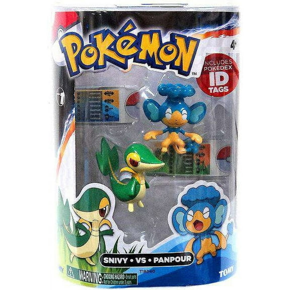 Pokemon Basic Snivy & Panpour Figure 2-Pack