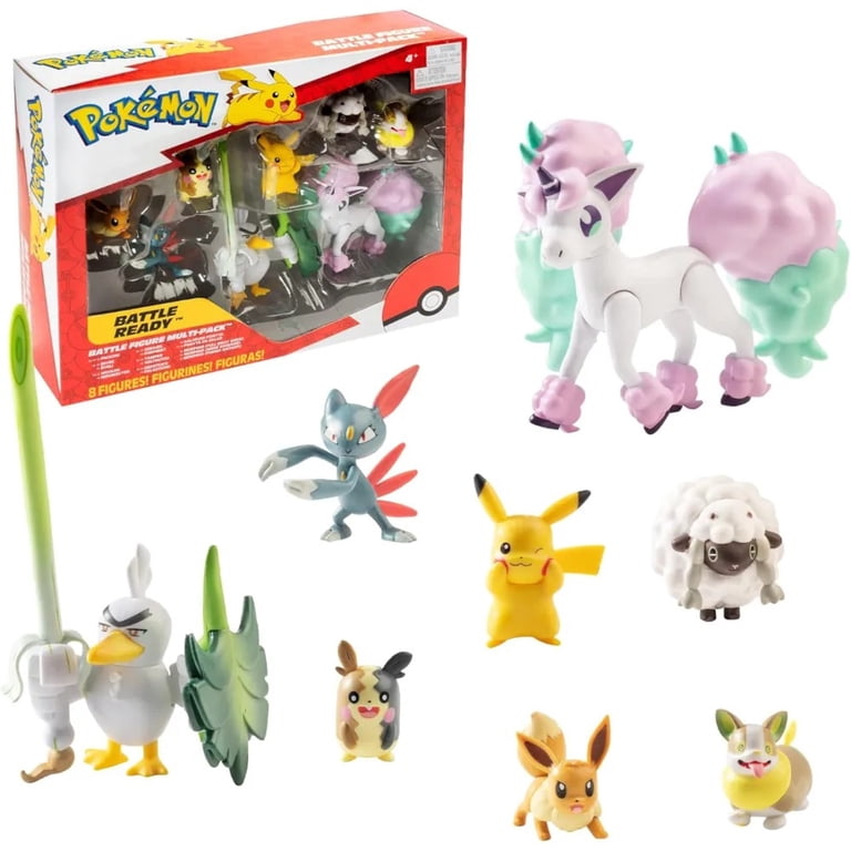 Pokemon Battle Figure Multi Pack, 8 Figures, Generation 8, Pikachu