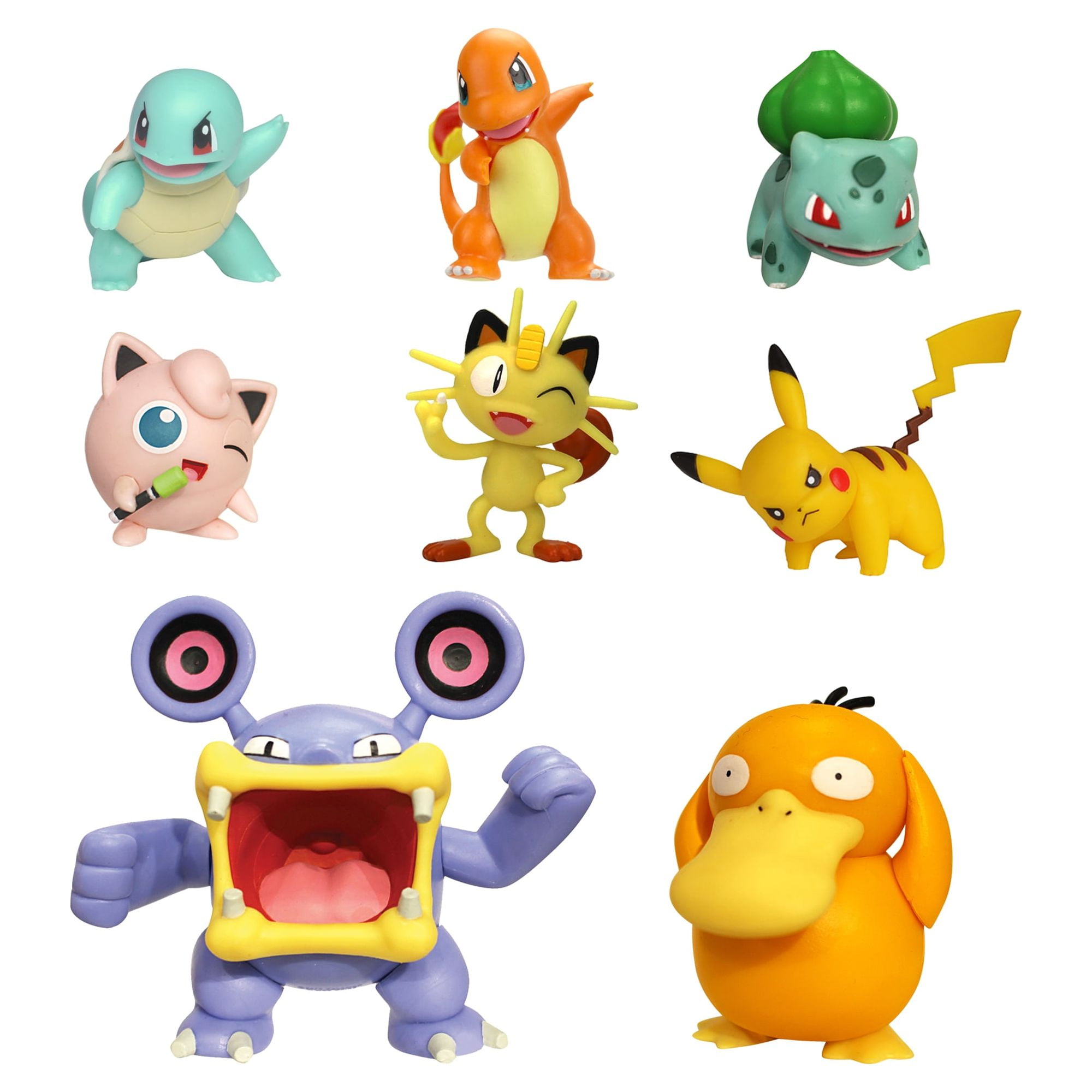 Pokemon Ultimate 10-Pack Battle Figures 2-4.5 - Pikachu, Charmander,  Squirtle & More ( Exclusive)