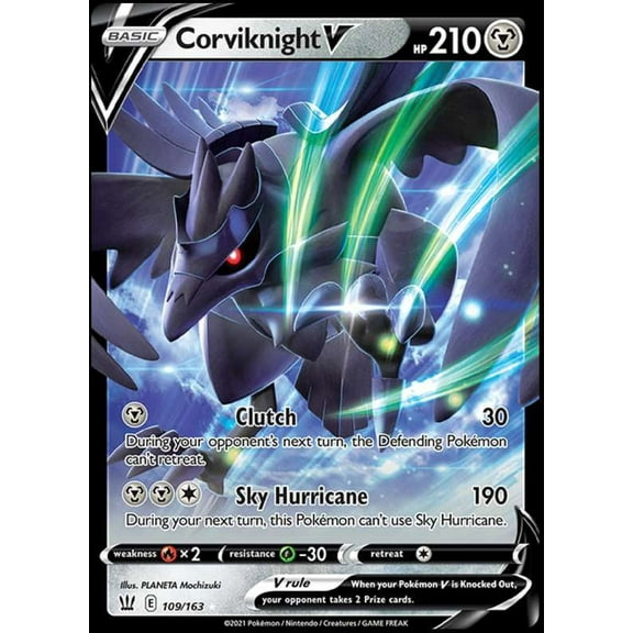 Pokemon Battle Styles Corviknight V #109