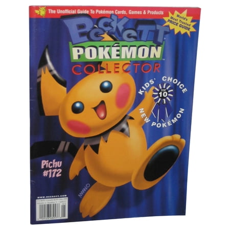 Pokemon Beckett Collector May 2000 Vol. 2 Magazine Book No. 5 - (Pichu #172 Cover)