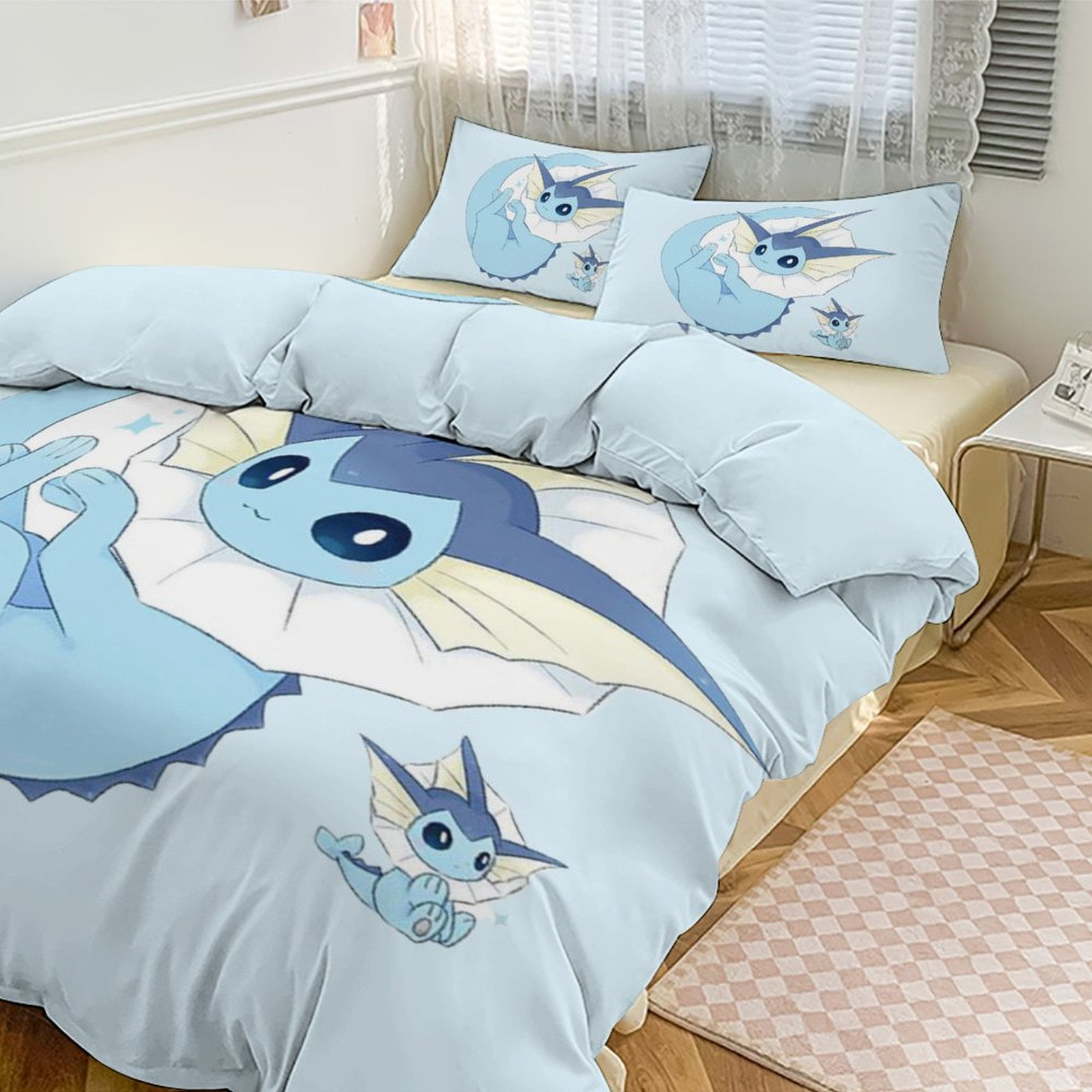Super Soft Piece Pokemon Bed Sheets Twin Pokemon Jigglypuff