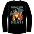 thumbnail image 1 of Pokemon Big Boys Charizard Long Sleeve T-Shirt Charizard Team Evolution, 1 of 6